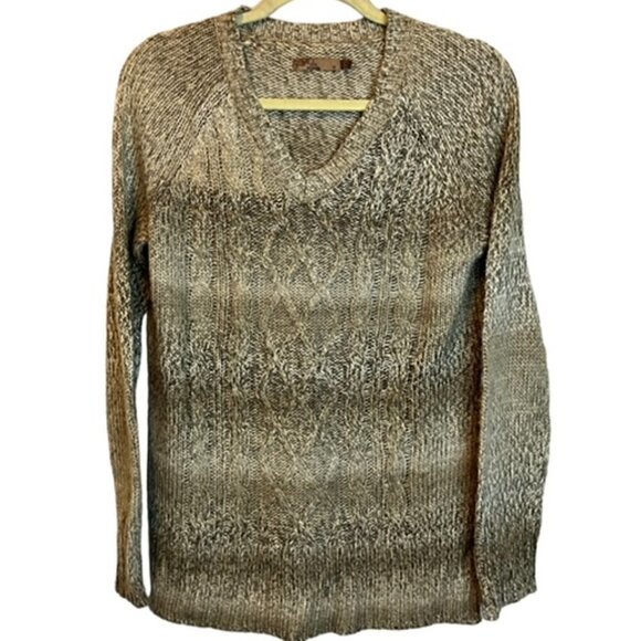 Prana‎ Sweater Women's Medium Brown Tan - Picture 1 of 4